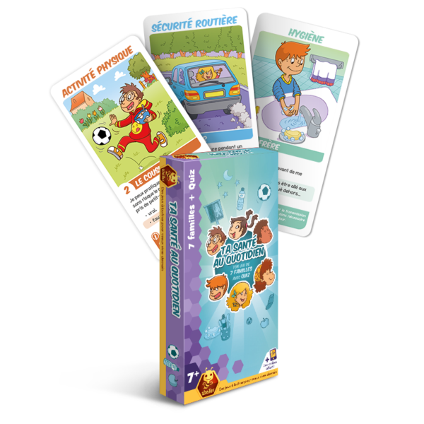 Ta santé au quotidien – Jeu de 7 familles santé & prévention