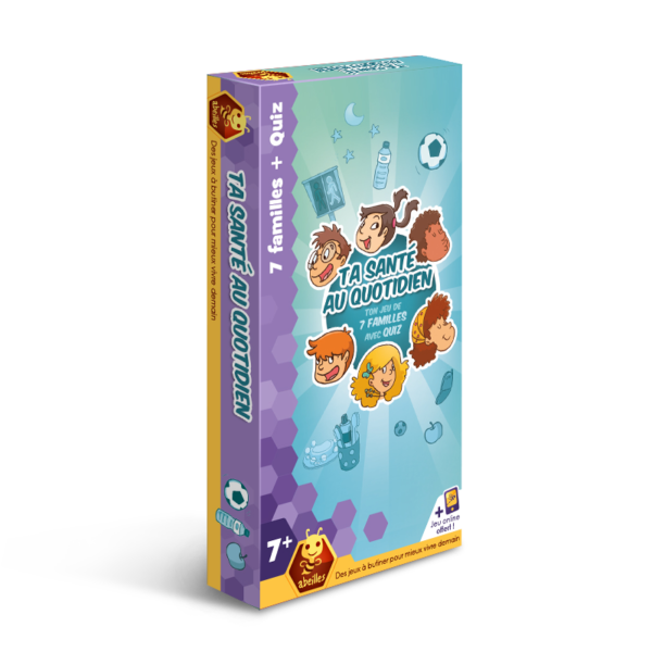 Ta santé au quotidien – Jeu de 7 familles santé & prévention