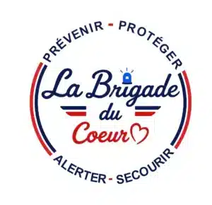 Logo de La Brigade du Cœur – prévention et gestes qui sauvent