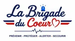 Logo officiel de La Brigade du Cœur
