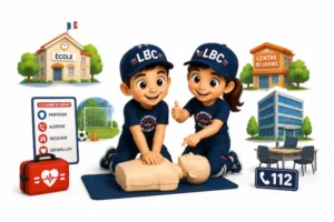 Intervention ludique de prévention et de premiers secours pour enfants