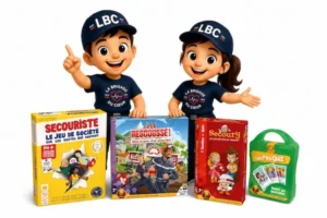 Jeux éducatifs de prévention et de premiers secours pour enfants